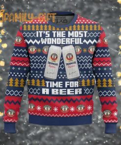 Erdinger It’s the Most Wonderful Time for a Beer ugly Christmas sweater – Fun Holiday Beer Lover Sweater