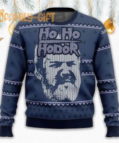 Ho Ho Hodor Game of Thrones Ugly Christmas Sweater | Festive Hodor Sweater 2