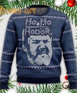 Ho Ho Hodor Game of Thrones Ugly Christmas Sweater | Festive Hodor Sweater 3