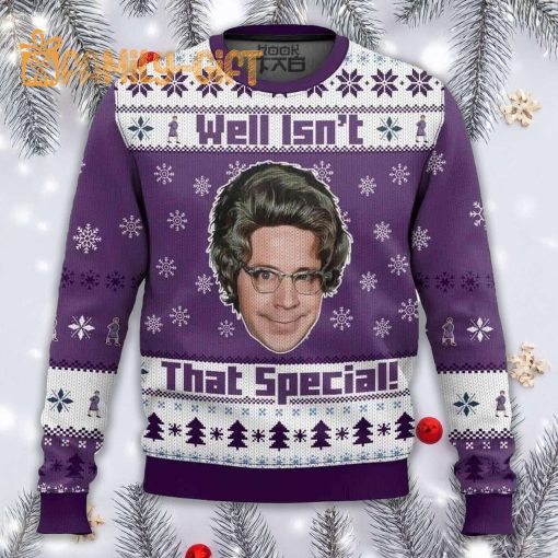 SNL Church Lady Well Isn’t That Special Ugly Christmas Sweater – Funny TV Show Sweater