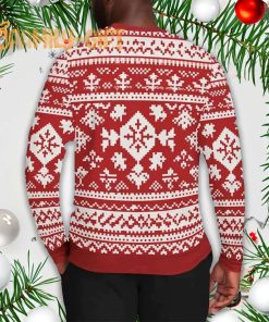 Tis The Season 47 Trump Ugly Christmas Sweater Festive Holiday Pullover 3