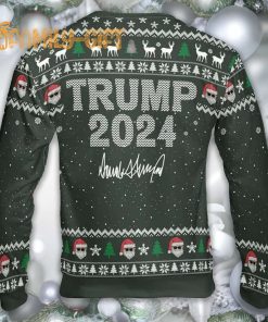 Trump Dancing Make Christmas Great Again Political Ugly Christmas Sweater 3